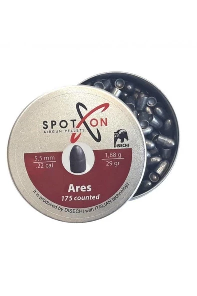 SPOT ON ARES 29GR 5,5MM HAVALI SAÇMA ürün görseli 1