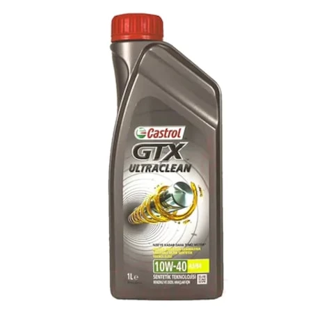 Castrol GTX Ultraclean 10W-40 A3/B4 Sentetik Motor Yağı 1 L ürün görseli 1