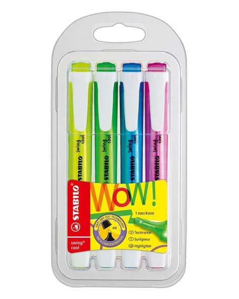 Stabilo WOW Swing Cool 4lü Paket 275/4 ürün görseli 1