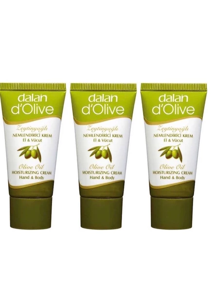 DALAN DOLİVE KREM 20 ML TÜP 3'LÜ SET ürün görseli 1