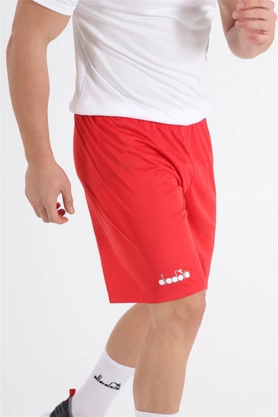 Diadora Düz  Kırmızı Antrenman - Spor Şort - DDANT-SORT ürün görseli 1