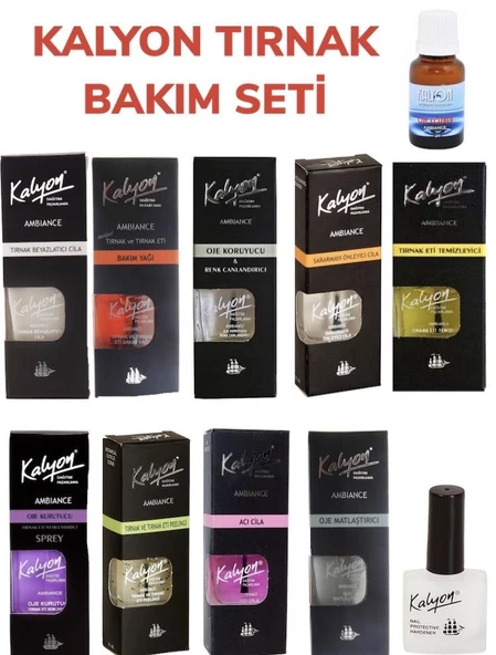 KALYON TIRNAK SETİ 11 PARÇA ürün görseli 1