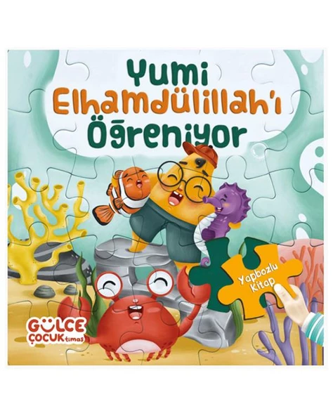 Yumi Elhamdülillahı Öğreniyor Yapbozlu Kitap 3 ürün görseli 1