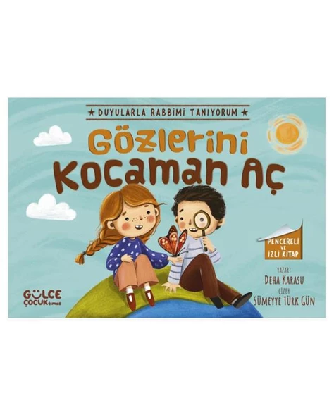 Gözlerini Kocaman Aç Duyularla Rabbimi Tanıyorum 3 Pencereli Kitap ürün görseli 1