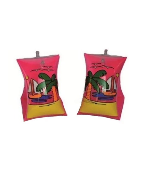 Bermuda Gemi Desenli Şişme Kolluk Pembe 30x15 cm ürün görseli 1