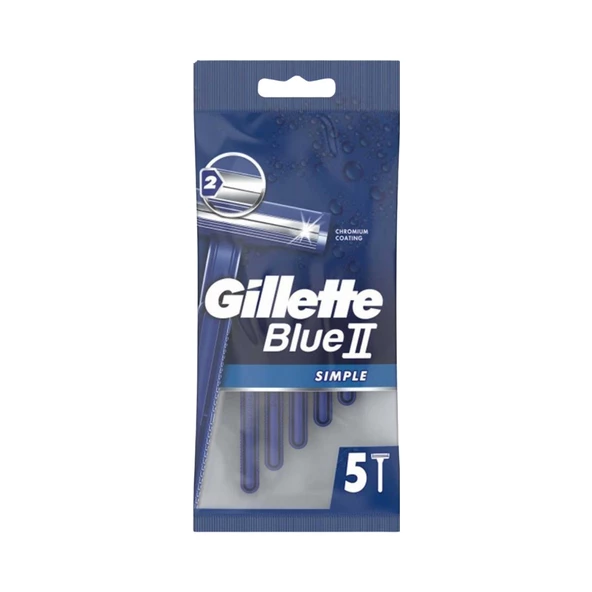 Gillette Blue2 Kullan At Tıraş Bıçağı 10'lu ürün görseli 1