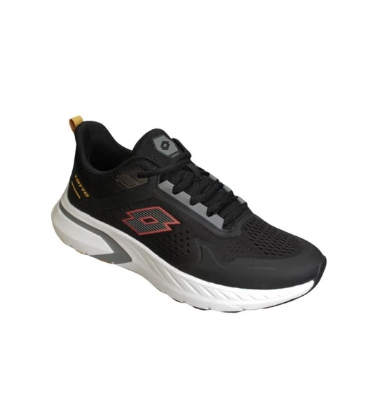 LOTTO Erkek Gri Siyah Sneaker Comfor Taban Spor Yürüyüş Ayakkabısı ürün görseli 1