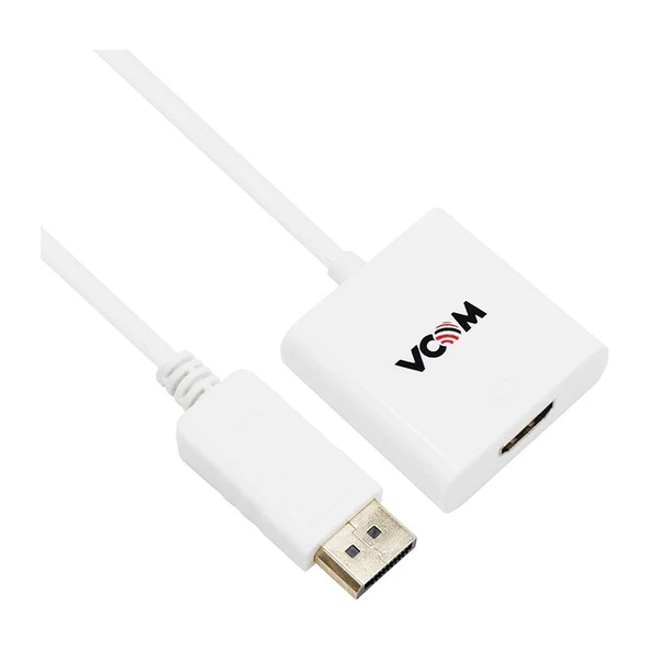 Vcom CG601-0.15 Beyaz Display Port Erkek To Hdmi Dişi Dönüştürücü ürün görseli 1