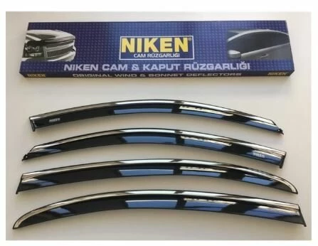 Chevrolet Malibu Kromlu Cam Rüzgarlığı Niken 2012+ sonrası kasalara uyumlu ürün görseli 1