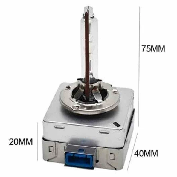 D8s uyumlu xenon far ampulü 35w 4600k AEM ürün görseli 1