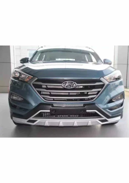 Hyundaı Tucson 2015 - 2018 Ön Koruma-Makyajsız kasa (Yazılı Model) ürün görseli 1