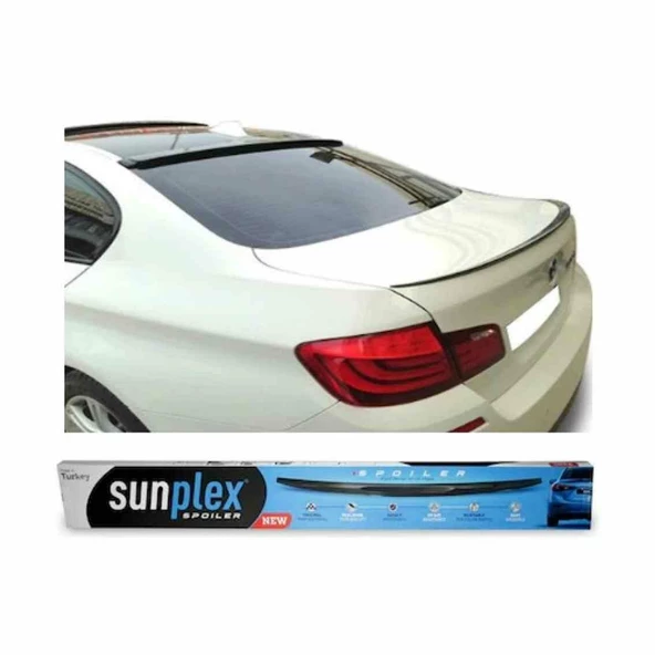 Bmw 5 serisi F10 Spoiler Piano Black 2010-2016 arası modellere uyumlu Sunplex ürün görseli 1