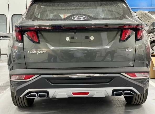 Hyundai Tucson Arka tampon koruması difüzör 2021+ ürün görseli 1