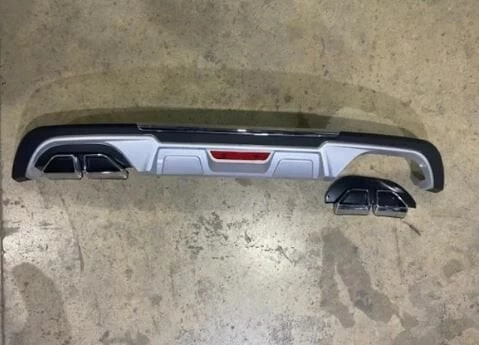 Hyundai tucson arka tampon koruması difüzör 2018-2021 ürün görseli 1
