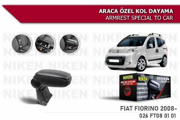 Fiat Fiorino Araca Özel Kol Dayama Kolçak Niken ürün görseli 1