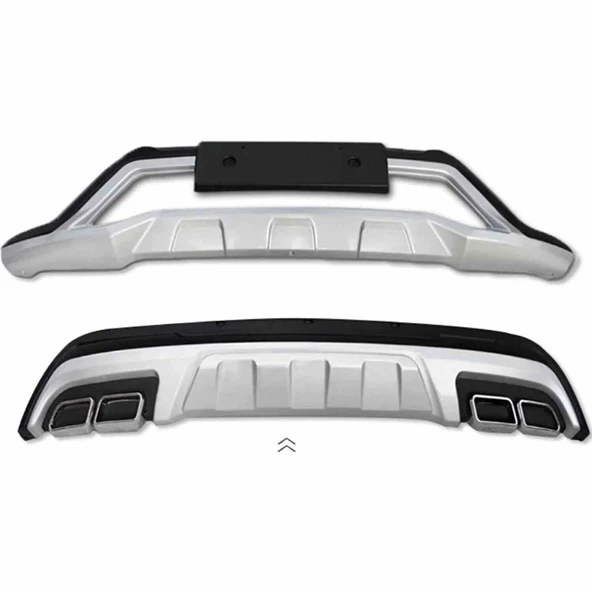 Hyundai tucson ön arka tampon koruması difüzör 2015-2018 arası (makyajsız kasa) ürün görseli 1