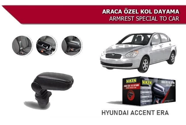 Hyundai Accent Era Araca Özel Kol Dayama Kolçak 2006-2011 Arası Niken ürün görseli 1