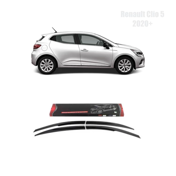 Renault Clio 5 Mugen Cam Rüzgarlığı 2019 sonrası 4'lü Sunplex ürün görseli 1