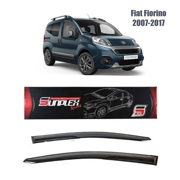 Fiat Fiorino Mugen Cam Rüzgarlığı 2007-2017 arası 2'li  Sunplex ürün görseli 1