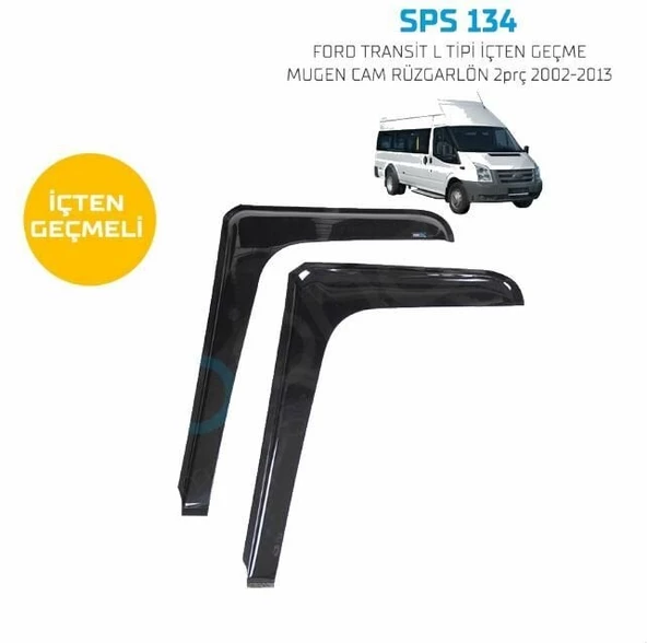 Ford Transit L Tipi içten geçmeli Mugen Cam Rüzgarlığı 2002-2013 arası 2'li  Sunplex ürün görseli 1