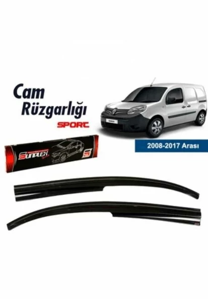 Renault Kango 2 Mugen Cam Rüzgarlığı 2007-2014 arası 2'li Sunplex ürün görseli 1