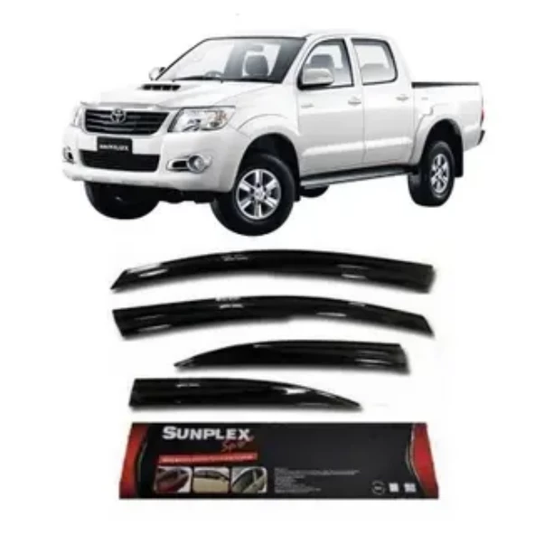 Toyota Hilux Mugen Cam Rüzgarlığı 2004-2022 arası 4'lü Sunplex ürün görseli 1