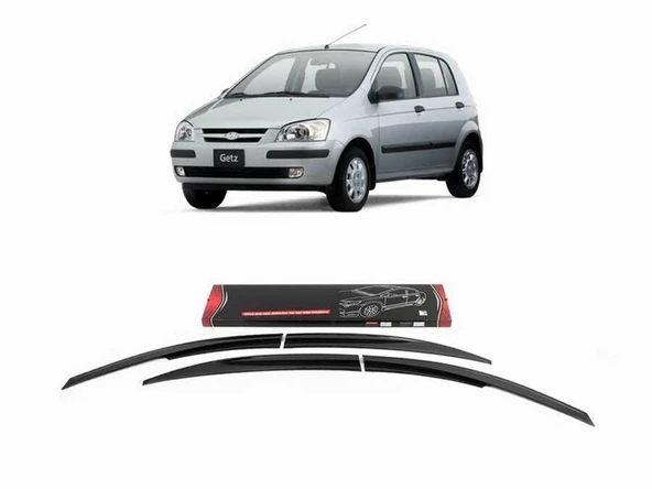 Hyundai Getz Mugen Cam Rüzgarlığı 2002-2011 arası 4'lü Sunplex ürün görseli 1