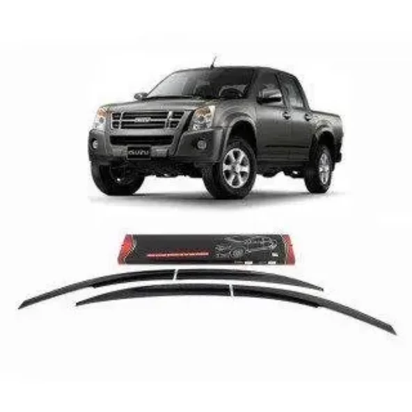Isuzu Dmax Mugen Cam Rüzgarlığı 2007-2015 arası 4'lü Sunplex ürün görseli 1