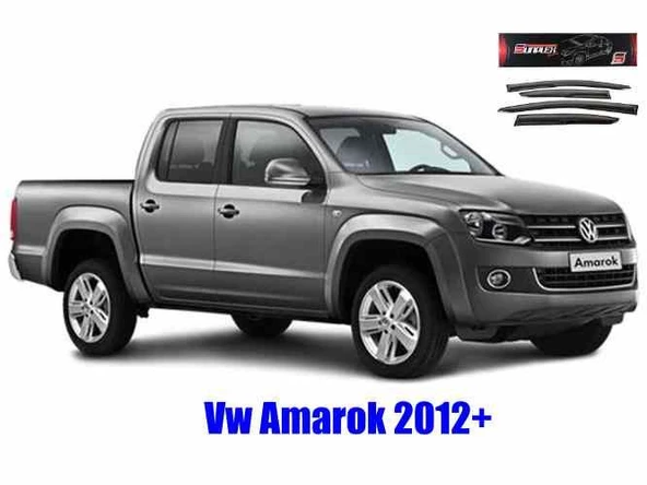 Vw Amarok Mugen Cam Rüzgarlığı 2012-2022 arası 4'lü Sunplex ürün görseli 1