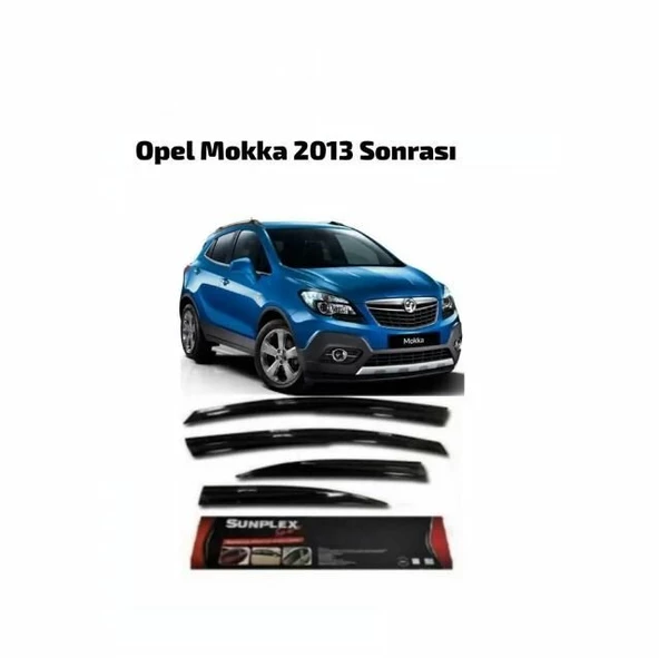 Opel Mokka Mugen Cam Rüzgarlığı 2013-2019 arası 4'lü Sunplex ürün görseli 1