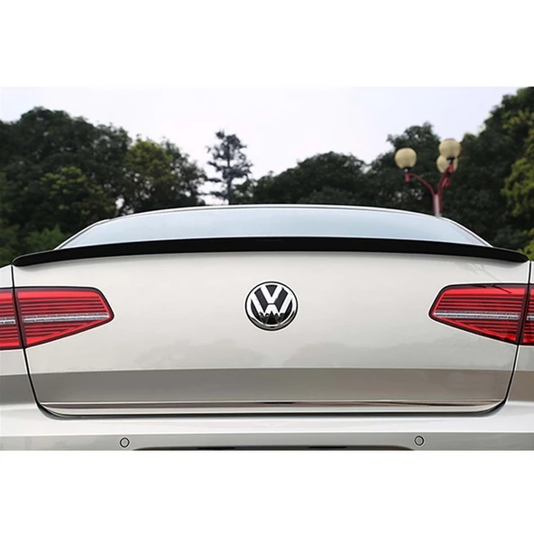 Vw Passat B8 boyalı spoiler (Pianoblack) 2015 sonrası - Resim 2