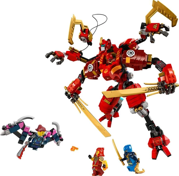 LEGO Ninjago 71812 Kai's Ninja Climber Mech - Resim 3