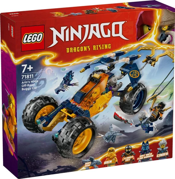 LEGO Ninjago 71811 Arin's Ninja Off-Road Buggy Car ürün görseli 1