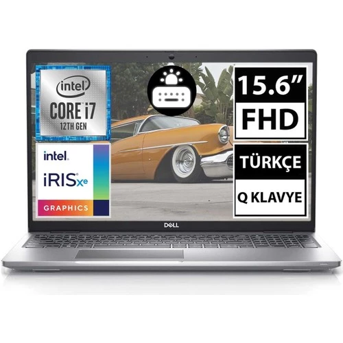 Dell Latitude 5530 N212L5530MLK15EMEA_U i7-1255U 16 GB 512 GB SSD Iris Xe Graphics 15.6" Full HD Notebook ürün görseli 1