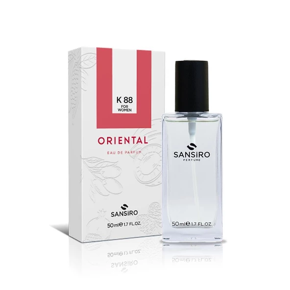 Sansiro K 88 Bayan Kadın Parfümü Kalıcı Koku Edp 50 ml ürün görseli 1