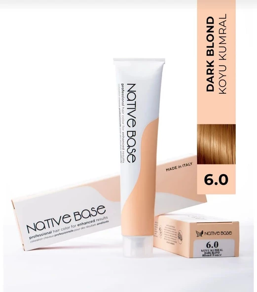 Saç Boyası 6.0 Koyu Kumral 100 ml ürün görseli 1