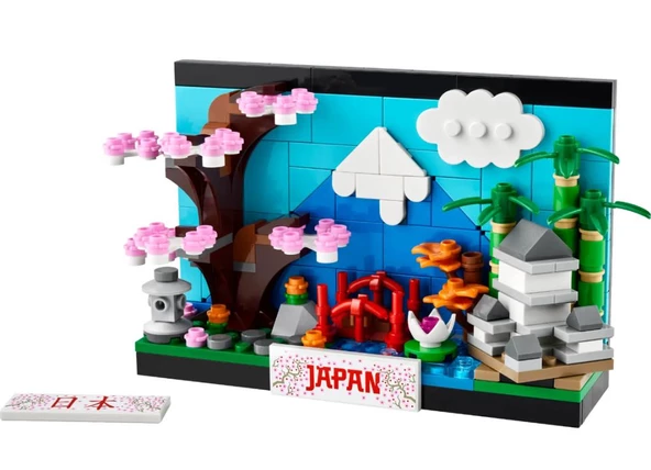 LEGO Creator 40713 Japonya Kartpostalı - Resim 4