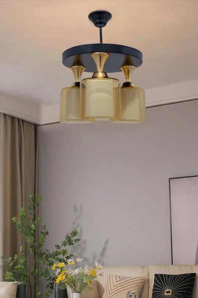 D-light Begonya Avize Siyah ürün görseli 1