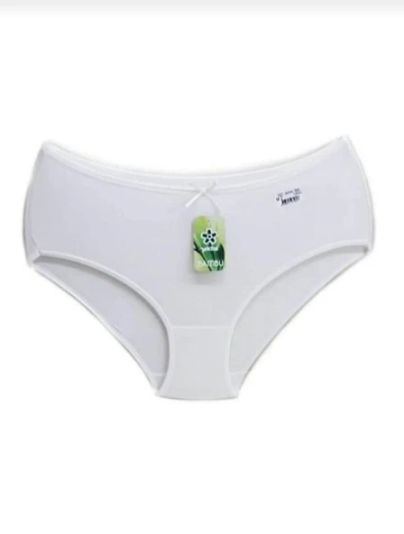 YILDIZ 3922 KADIN BAMBU BATO KÜLOT 12 ADET - Resim 2