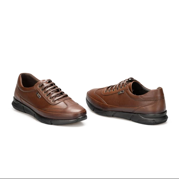TwoEgoist Erkek Hakiki Deri Kauçuk Taban Anatomik Günlük Ayakkabı - Sneaker ürün görseli 1