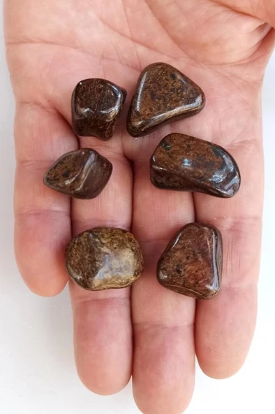 50 Gram Tamburlu Doğal Bronzit Taşı 611 ürün görseli 1