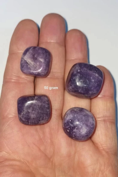 50 Gram Lepidolit Tamburlu Parçalar 672 ürün görseli 1
