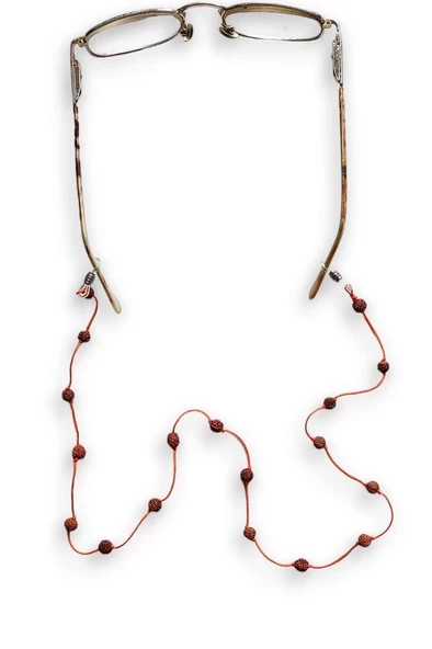 Doğal Rudrakşa Rudraksha Gözlük İpi 129-9 ürün görseli 1