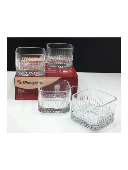 Paşabahçe 530138 Elysia Cam Kase 235 cc 4'lü - Resim 3