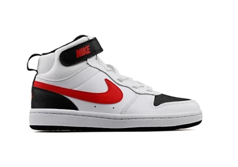 NIKE COURT BOROUGH MID 2 BEYAZ ÇOCUK SPOR AYAKKABI CD7783110 Ç-154 ürün görseli 1