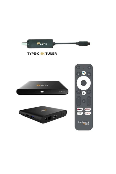 Wzone 4k Android Kutu Için Tuner Uydu Alıcısı - Resim 2