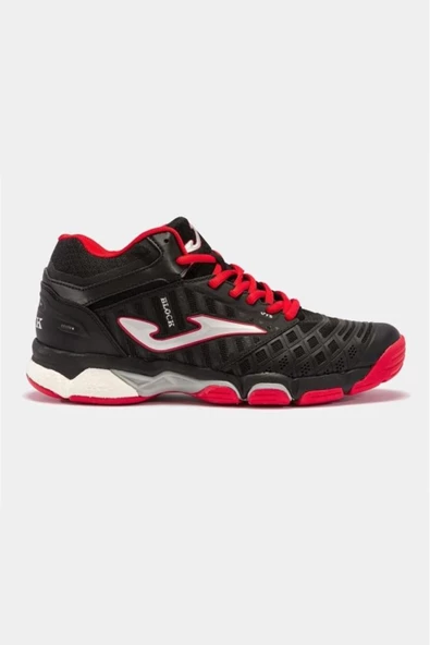 Joma VBLOCK - Unisex Siyah Kırmızı Voleybol Ayakkabısı - VBLOKS2301 ürün görseli 1
