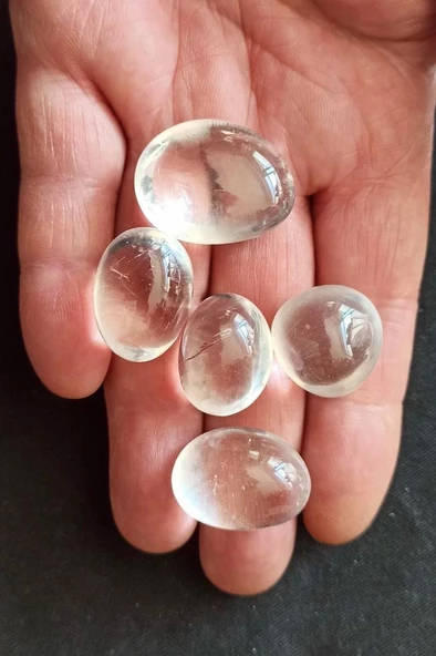 Süper Berrak Kristal Kuvars 50 Gram Tamburlu Parçalar 351 ürün görseli 1