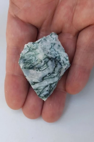 Yosunlu Akik Doğal Parça 420-2 ürün görseli 1
