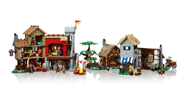Lego Icons 10332 Medieval Town Square - Resim 5